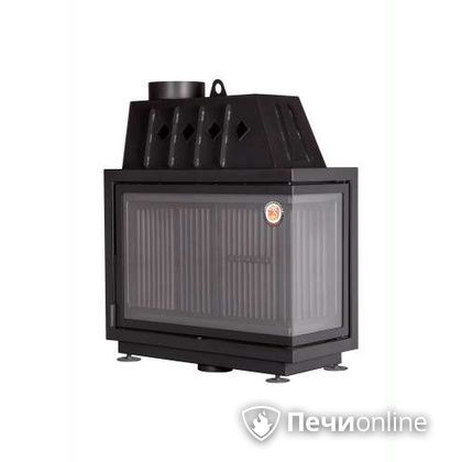 Каминная топка Бавария (Экокамин) Альфа 1000RB правая, два стекла, черный шамот в Кирове